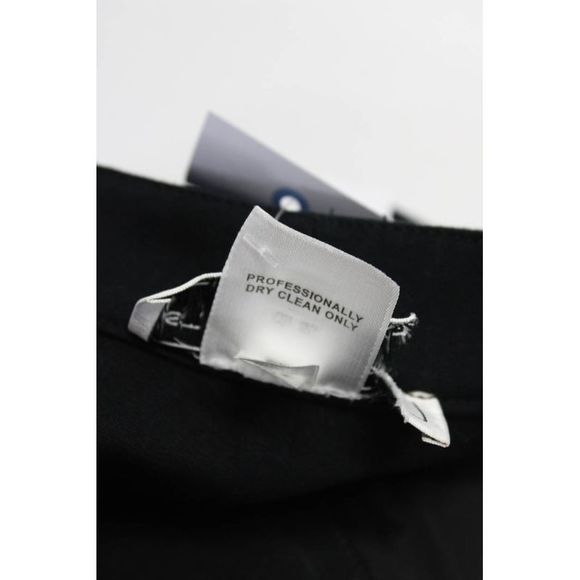 St. John Sport By Marie Gray Womens High Rise Pleated Trouser Pants Black Size 2 - Picture 7 of 7